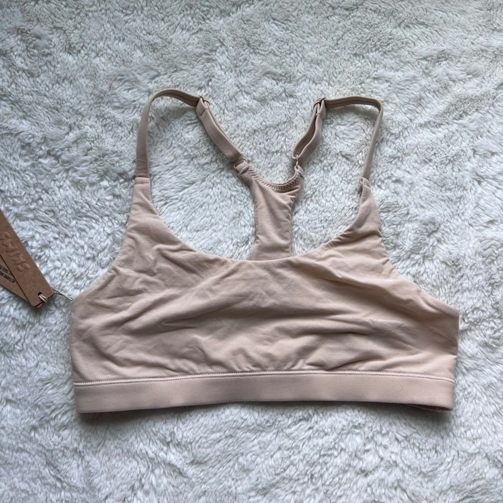 SKIMS‎ Women's Fits Everybody Racerback Bralette Sand BR-SCP-9181 Size XS NEW